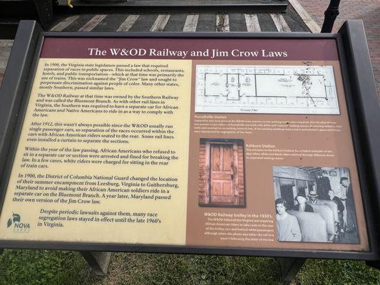 History of discrimination laws for train riders