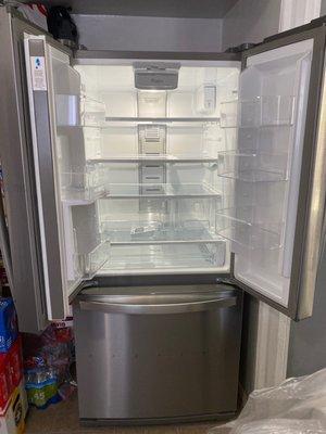 I purchased a brand new fridge.