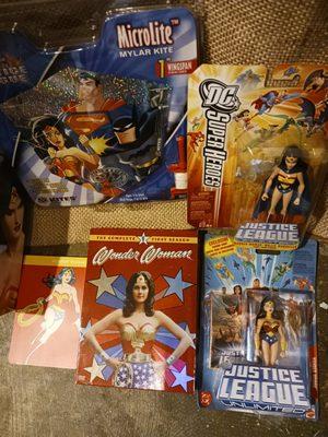 Wonder Woman Collectibles new in boxes