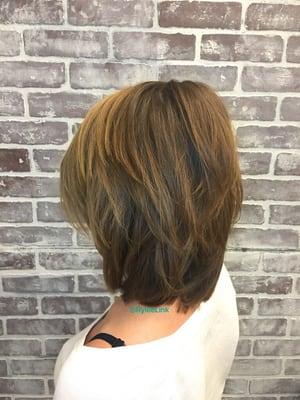 Choppy rocker cut