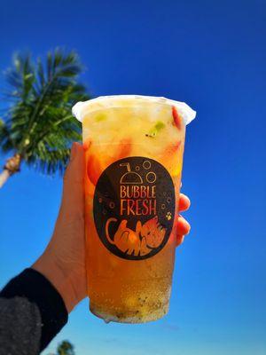 Bubble Fresh Organic Fruit Soda