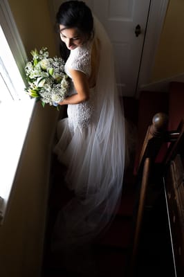 Wedding dress from A Step Ahead. Photo by www.leajones.net