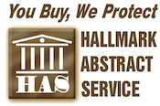 You Buy, Hallmark Abstract Service Protects!