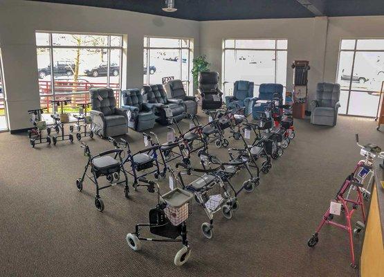 Bellevue Healthcare Tacoma - Walkers, rollators, knee scooters, and lift chairs