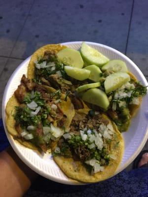 Variety of tacos the best