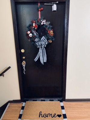 Front door entrance