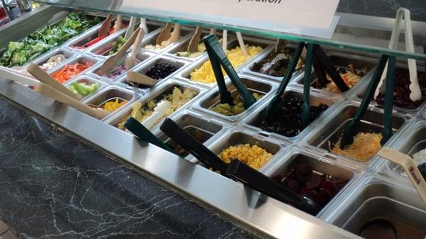 Salad bar!