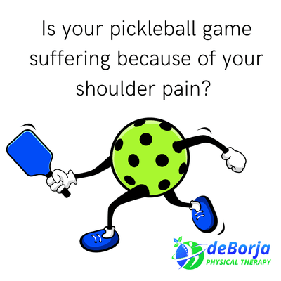 Is your shoulder pain keeping you from your pickleball game? We can help!