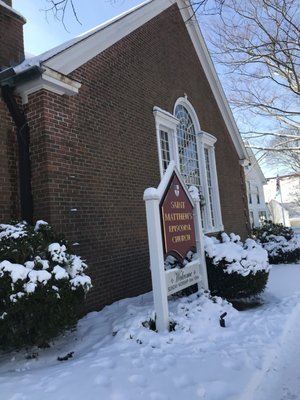 Winter at St. Matthew's