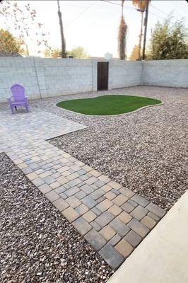 Backyard complete