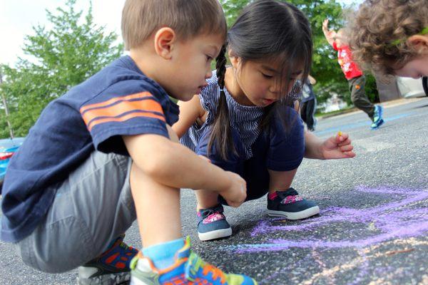 The learning continues even outdoors.