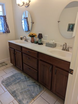 Clean bathroom