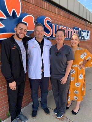 Dr. Colby Broadbent and the team at Summer Dental!