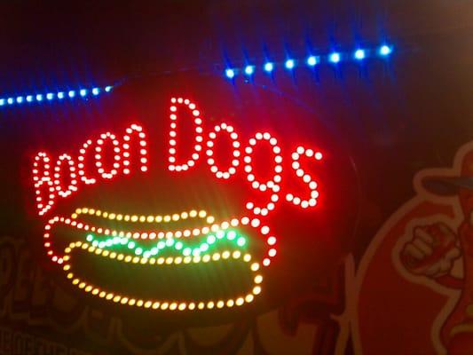 Alex Bacon Dog Stand