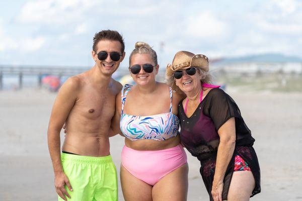 OIB Kahunas on the beach at Ocean Isle Beach