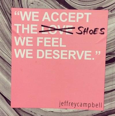 Soooo many shoes at Avanti! Obviously they carry the best brands, like Jeffrey Campbell!