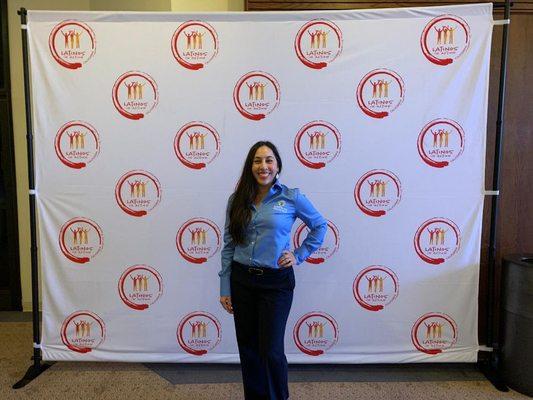 Our Co-CEO at a Latinos in Action event