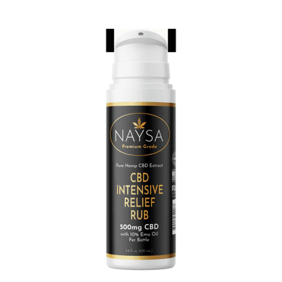 Naysa 500mg CBD Intensive Relief Rub