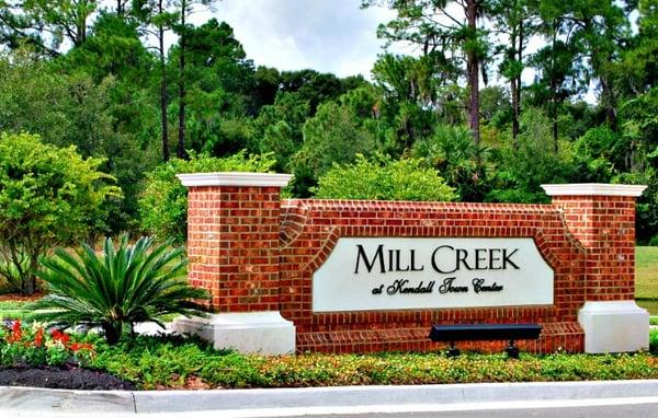 Mill Creek Entrance