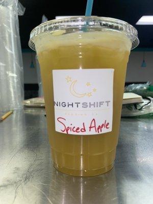 Cold pressed spiced apple