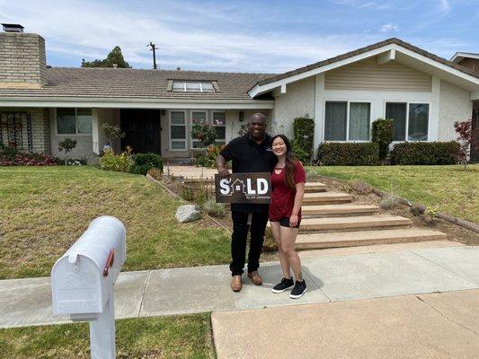 Jay the Broker and Dr. C complete another million dollar home closing. (Los Angeles, CA)