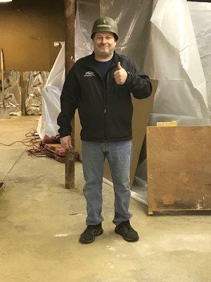 We wanted to give a shout out to our Senior Waterproofing Inspector and Mold Remediation expert, Bob! He has been with us for several years!