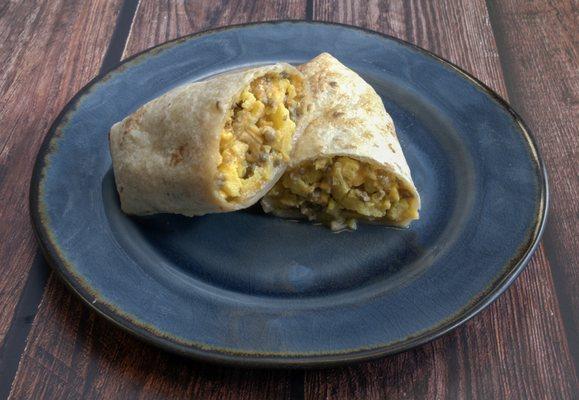 Sausage, Egg & Cheese Breakfast Burrito