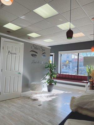 Star Spa Lash & Brows interior