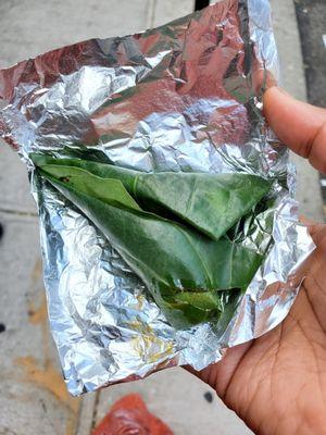 Fresh meetha paan