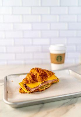 Breakfast Croissant Ham