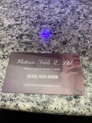 Their cute business card!