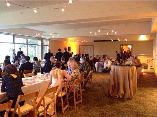 Guests mingling while waiting rest of the guests to start Dinner catered by S+S Gastro Grub at General's Residence