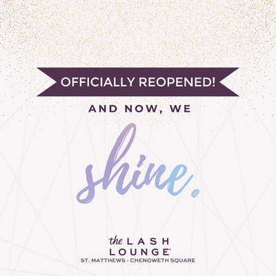 We're thrilled to announce our salon has officially reopened!