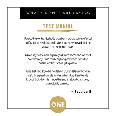 From L.A. to Nashville, a relocation client testimonial.