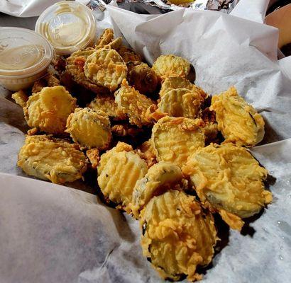 Fried pickles - highly recommended