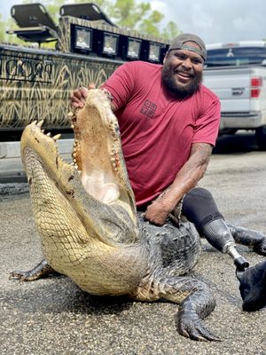 Alligator Hunting with Wounded Warriors!