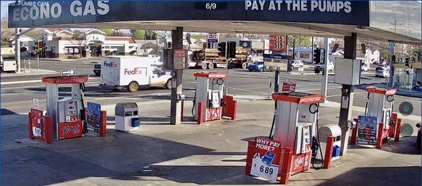 New pumps open 24 hours chip gas prices