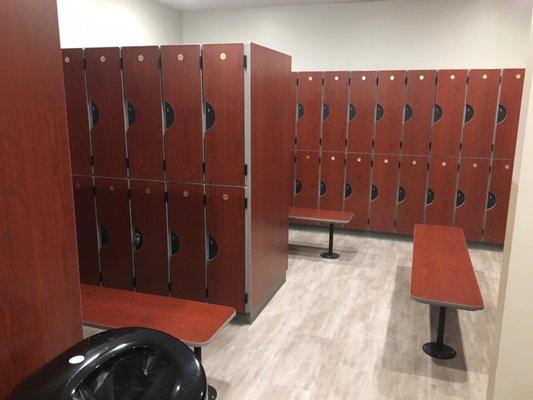 Men's locker room