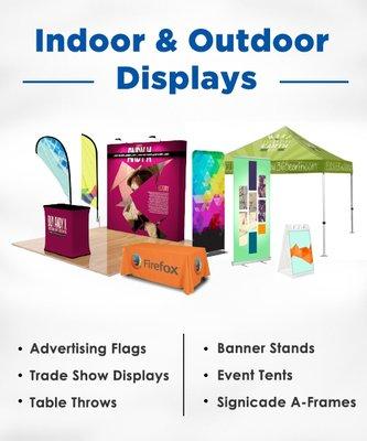 Indoor/Outdoor Displays