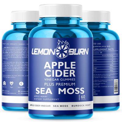 Lemon Burn ACV Sea Moss Gummies