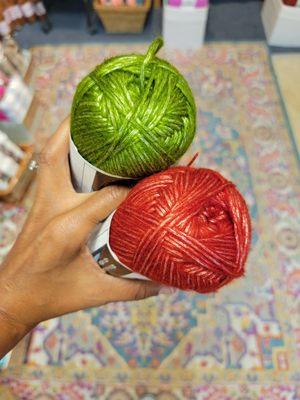 Metallic Yarn - Available in 18 colors - https://www.guchet.com/guchetyarns/metallicyarn