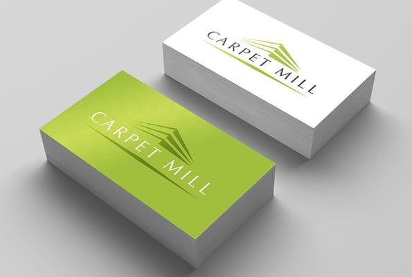 Carpet Mill - logo & branding by: Amped Marketing
 -- www.amped-m.com