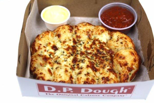 Cheese Stix Includes Garlic Butter and Our Signature Marinara.