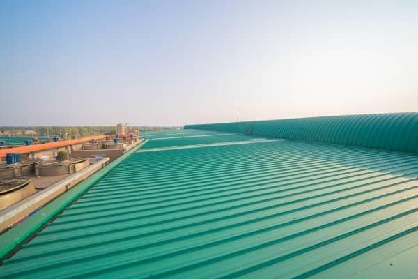 Commercial metal roofing