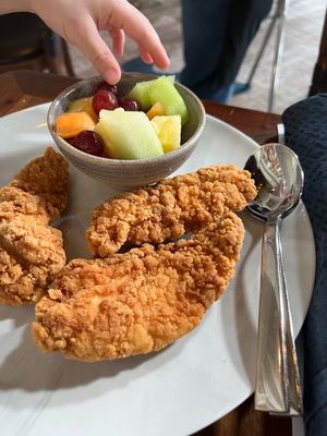 KIDS MEAL - FRIED CHICKEN TENDERS - $9