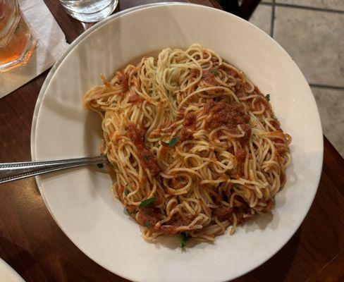 Angel Hair pasta