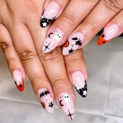 Halloween Nailspirations #halloweennail #nailsokc #nailspiration