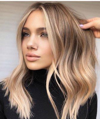 Bronde balayage