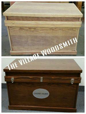 1930s Trunk Restored by The Village Woodsmith