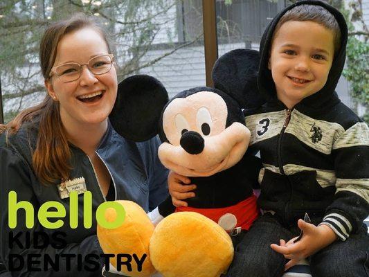 Haley and Joni at Hello Kids Dentistry